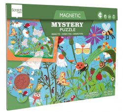 SCRATCH CASSE-TÊTE MAGNÉTIQUE MYSTÈRE 30 PIÈCES - INSECTES